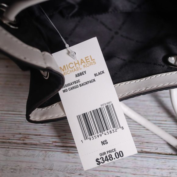 NWT Michael Kors Medium Abbey Cargo Backpack - Picture 8 of 8